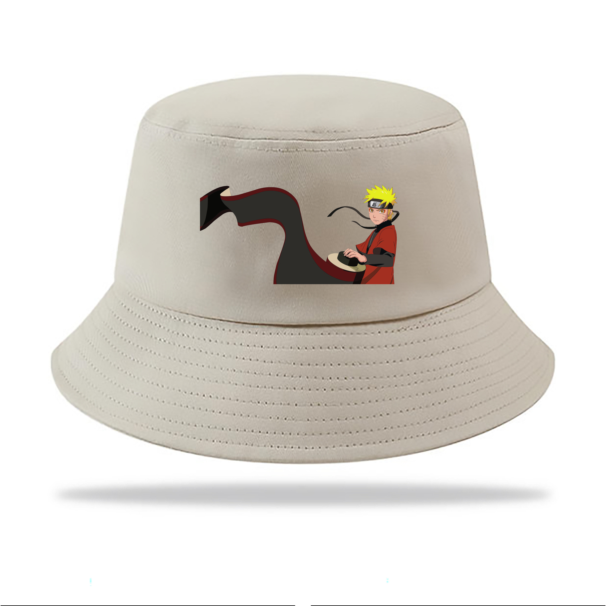 （画像用） NARUTO -ナルト- うずまき ナルト Uzumaki Naruto アウトドア日除けバケットハット